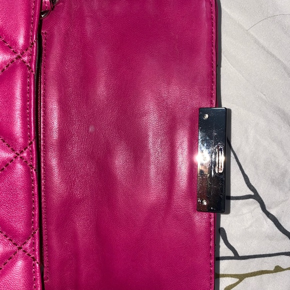 Michael kors Sloan sm quilted messenger leather deep pink - Picture 6 of 10